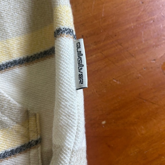 NWT Quick Silver The Great Otway Striped Cotton Hoodie Big Boys XL 18-20 Unisex - Picture 9 of 13